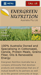 Mobile Screenshot of energreennutrition.com.au